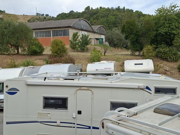 CAMPER CI DUCATO MANSARDATO 7 POSTI DOPPIA DINETTE LETTI CASTELLO FOTOVOLTAICO PORTABICI CAMPEGGIO USATI GENERALI 1781 - Foto 6
