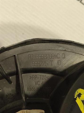 VENTOLA ABITACOLO VOLKSWAGEN Golf 5 Variant 3C0907521B 995775T BMM diesel 1968 (07) - Foto 4