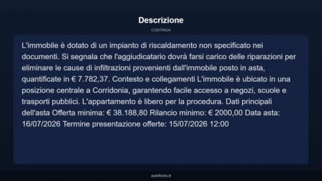 Immobile in asta di 122 m² con più di 5 locali in vendita a Corridonia - Foto 17