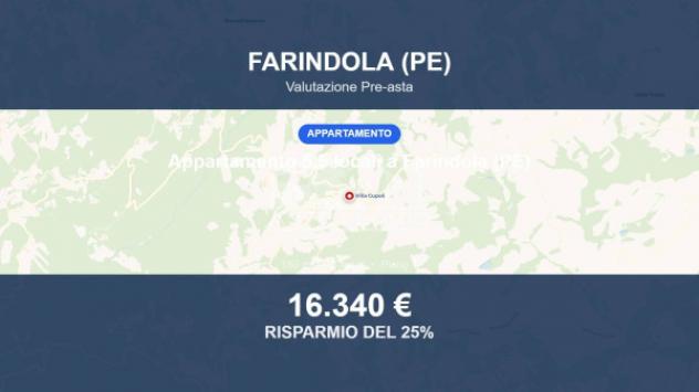 Immobile in asta di 159 m² in vendita a Farindola