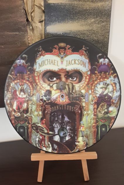 MICHAEL JACKSON, DANGEROUS, Picture Vinyl, England PDP 0-93626-4688600, 1997. - Foto 3