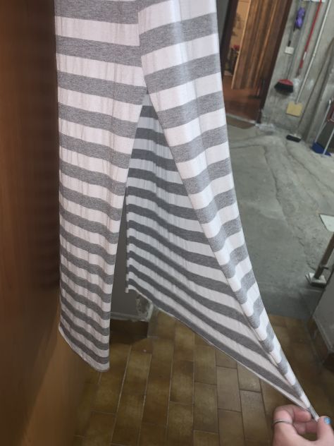 VESTITO ESTIVO LUNGO/COPRI COSTUME ELASTICIZZATO COME NUOVO DA DONNA VINTAGE A R - Foto 4