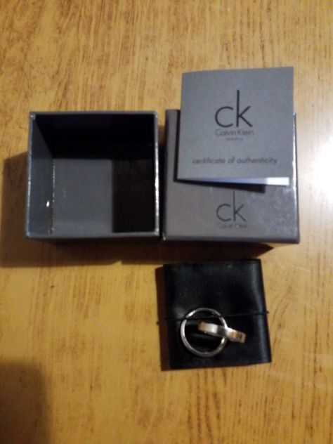 Anello Pendente Kalvin Klein unisex acciaio - Foto 2