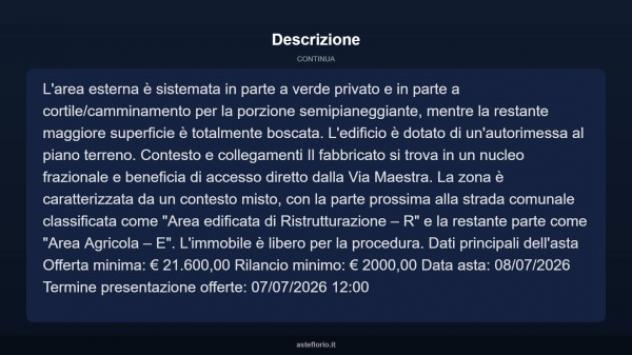 Immobile in asta di 210 m² con più di 5 locali e box auto in vendita a Portacomaro - Foto 10