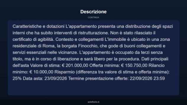 Immobile in asta di 120 m² in vendita a Roma - Foto 5