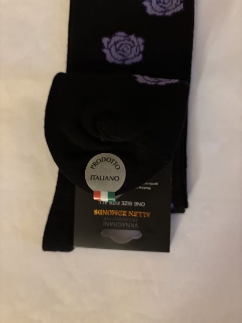 CALZE NUOVE DA DONNA IN COTONE FIRMATE ORIGINALI ALLEN EDMONDS,MADE IN ITALY - Foto 7