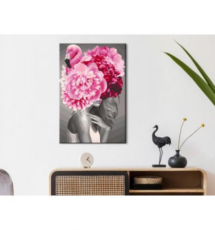 Quadro Fai Da Te Ritratto Femminile N. 15 ARREDALACASA Spedizione Gratis - Foto 2