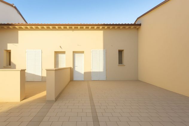NUOVO TERRATETTO SU UN UNICO LIVELLO CON GIARDINO E 2 POSTI AUTO - Foto 2