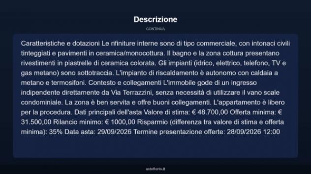 Immobile in asta di 58 m² in vendita a Livorno - Foto 5