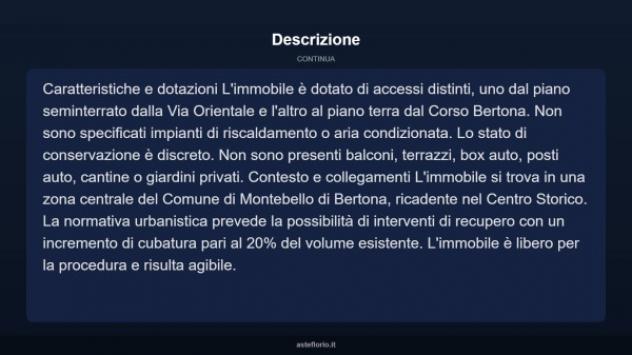 Immobile in asta di 42 m² in vendita a Montebello di Bertona - Foto 7