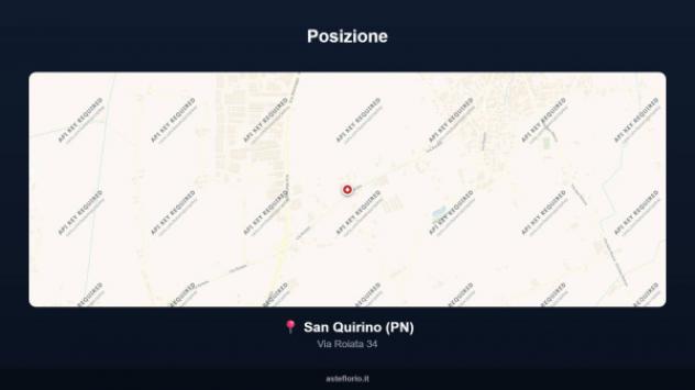 Immobile in asta di 454 m², box auto in vendita a San Quirino - Foto 16