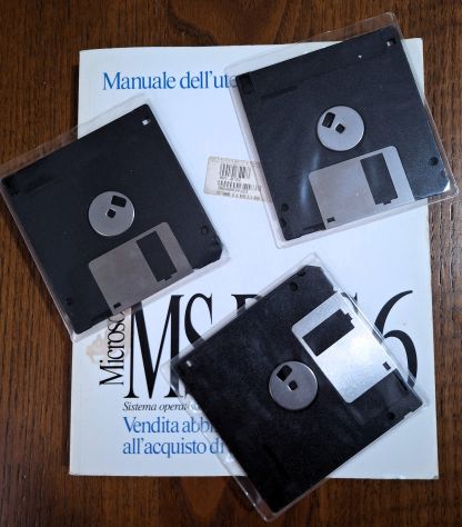 MS-DOS 6 Manuale + floppy Originale - Foto 2