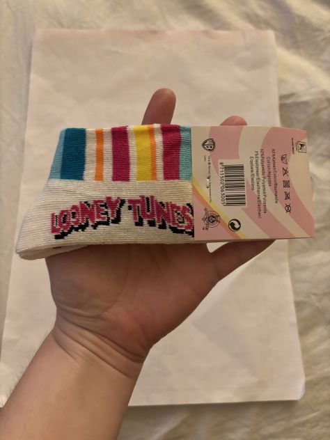 CALZE NUOVE CON CARTELLINO DA BAMBINA”LOONEY TUNES”TITTI,N’27-30,IN COTONE - Foto 10