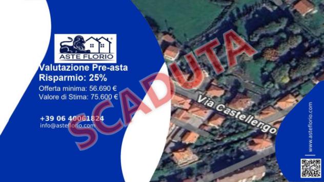 Immobile in asta di 129 m², box auto in vendita a Candelo