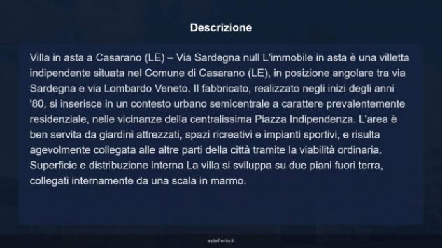 Immobile in asta di 215 m², box auto in vendita a Casarano - Foto 18