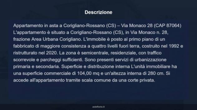 Immobile in asta di 104 m² in vendita a Corigliano-Rossano - Foto 10