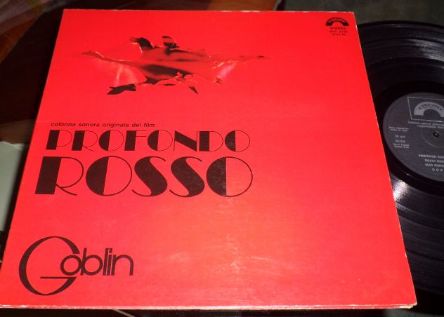 GOBLIN - Profondo Rosso OST - LP / 33 giri Gatefold 1975 CINEVOX Italy