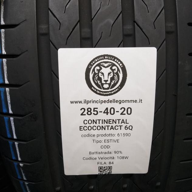 2 GOMME 285 40 20 CONTINENTAL A61590 - Foto 2