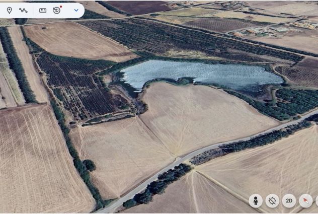 SANTADI (SU) Località CRABI' TERRENO IRRIGUO con LAGO Mq 106.000 1,50 €/m² tratt - Foto 4