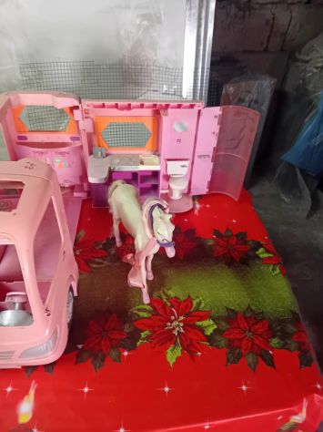 Camper Barbie Trasporto Cavallo - Foto 5
