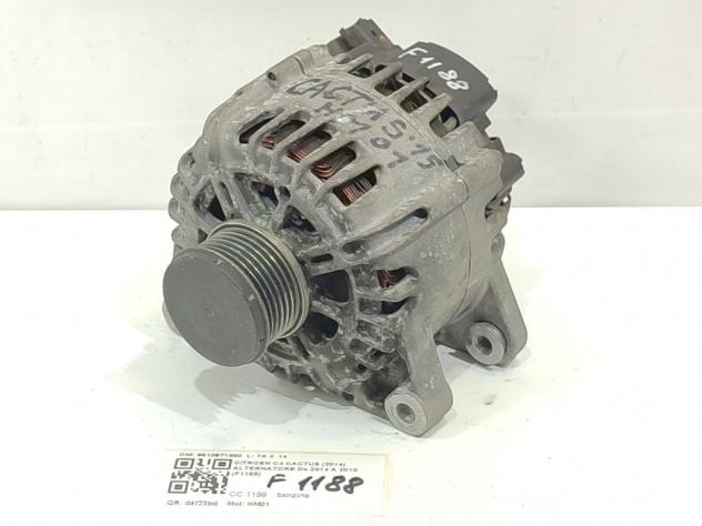 ALTERNATORE CITROEN C4 Cactus 9810971880 HM01 benzina 1199 (1418)