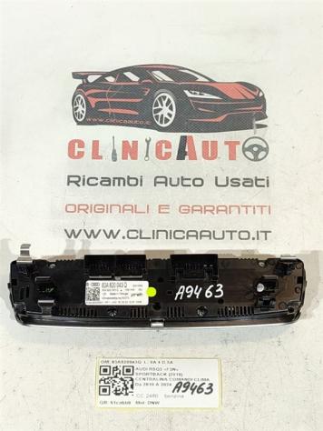 CENTRALINA CLIMA AUDI Q3 RSQ3 Sportback Serie (F3N) 83A820043Q DNW (19) - Foto 2