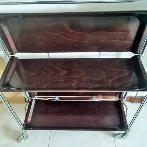 Carrello GERLINOL pieghevole, prodotto tedesco degli anni ’60 - Foto 7