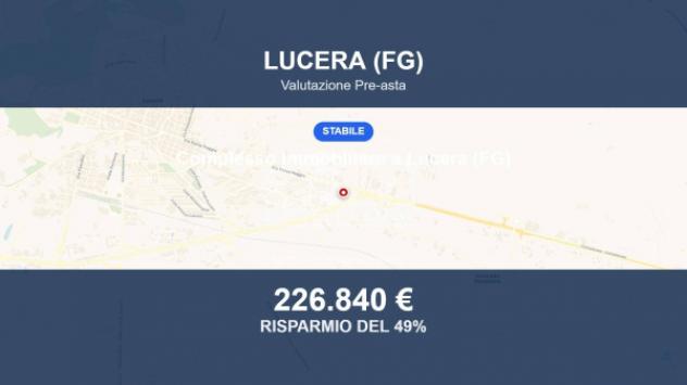 Immobile in asta di 1211 m² in vendita a Lucera