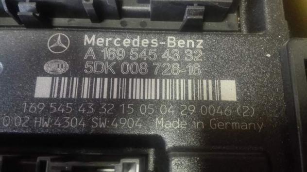 Centralina Comfort Fusibili MERCEDES Classe A 180 CDI 2005 W169 - Foto 3