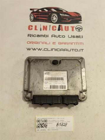 CENTRALINA MOTORE FIAT Panda 2° Serie 51886069 IAW4AFS2 169A4000 benzina 1242 (0310)