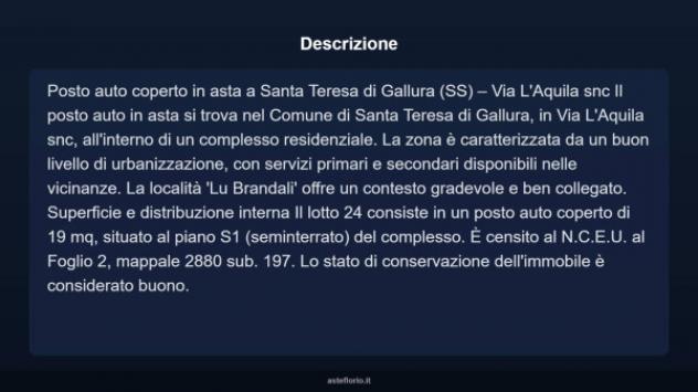 Immobile in asta di 19 m² in vendita a Santa Teresa Gallura - Foto 4