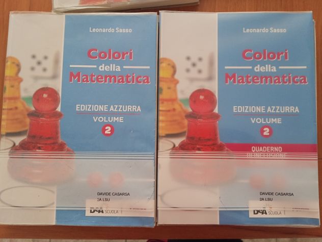 Testi scolastici MATEMATICA "Il bello della matematica" versione azzurra1-2-3 - Foto 2