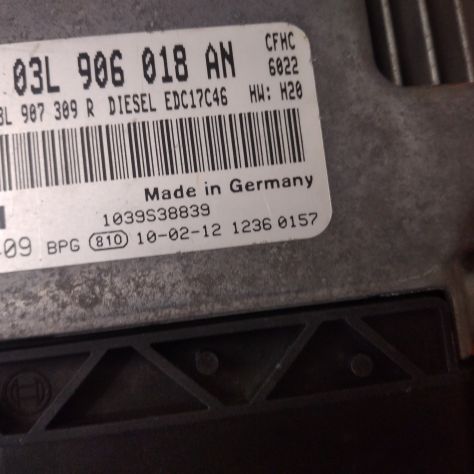 CENTRALINA MOTORE VW VOLKSWAGEN BOSCH 0 281 016 409, 0281016409, 03L 906 018 AN, - Foto 6