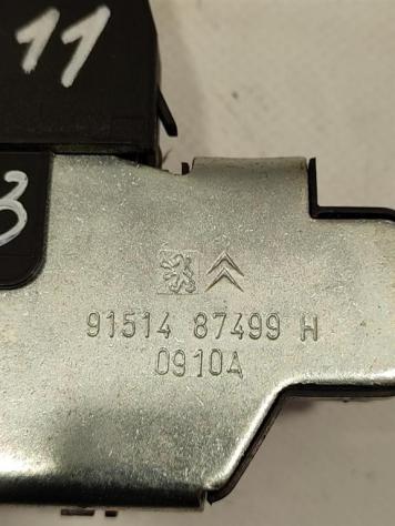 SERRATURA COFANO POSTERIORE PEUGEOT 3008 Serie 9684648680 9151487499H DV6C/9HD (0916) - Foto 3