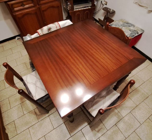 TAVOLO IN LEGNO ALLUNGABILE - Foto 8