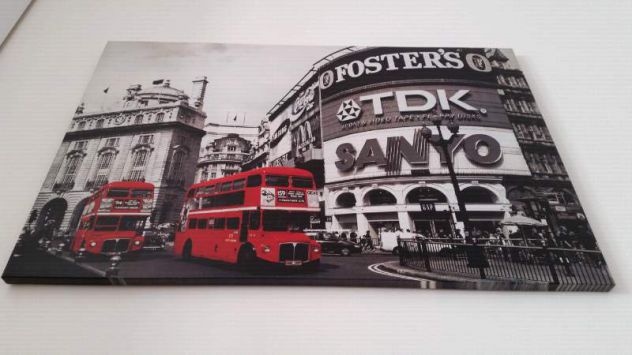 Quadro Piccadilly Circus Londra 120x80x3 - Foto 4