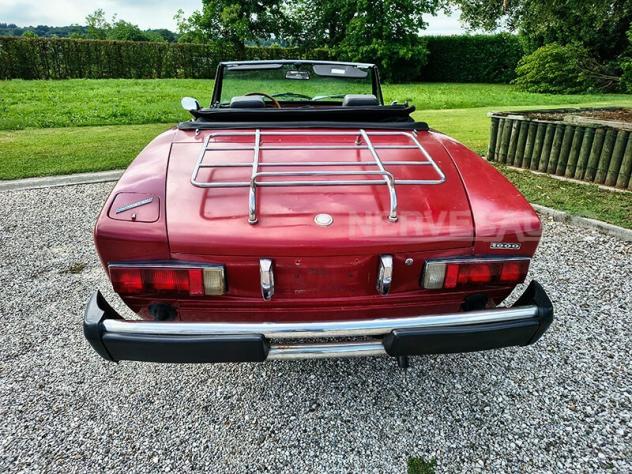 Fiat 124 Spider 1800 Rossa Interni Neri CRS Anno 1975 - Foto 9