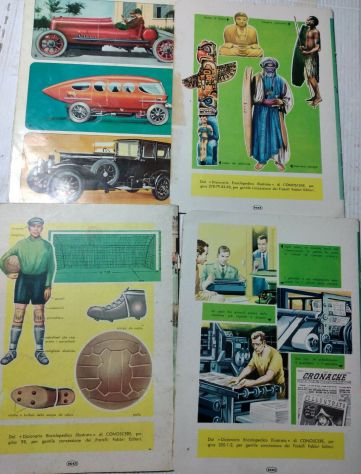 VECCHIE COPERTINE DI QUADERNI ANNI 60 DA RECUPERO - Foto 4