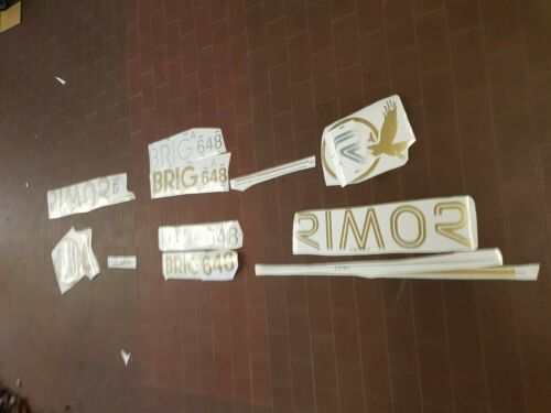 adesivi per camper rimor brig 648 avanti e dietro personalizzati come in foto - Foto 2