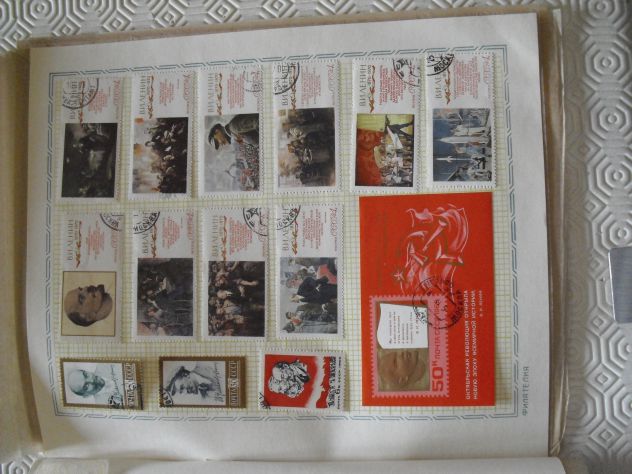 Raccolta francobolli Lenin 1870-1970 - Foto 4