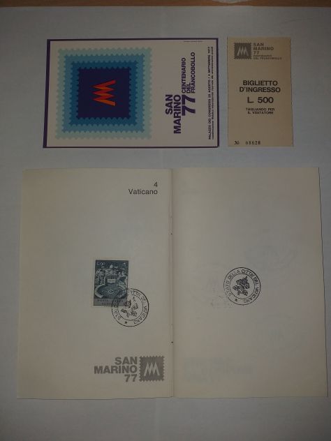 LIBRETTO FILATELICO SAN MARINO 1977 - Foto 4