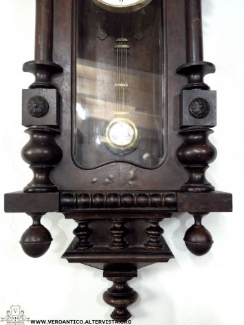 176427 Antico orologio a pendolo funzionante - Foto 7