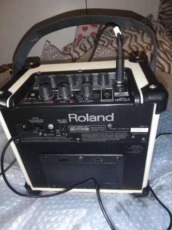 Amplificatore Roland Cube Lite+Roland Mustang Mini +Roland Microcube Gx Bianco - Foto 2