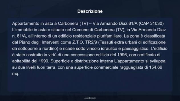 Immobile in asta di 154 m² in vendita a Carbonera - Foto 11