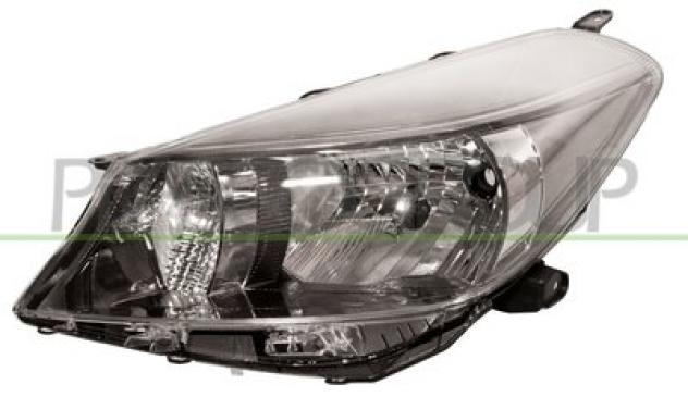 PROIETTORE SINISTRO MOD. H4 ELETTRICO-SENZA MOTORE-CROMATO SCURO TY3284824 Parti elettriche  Fanaleria  Proiettori  Proiettore ant.