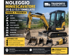 Noleggio Miniescavatore 25q.li Parma