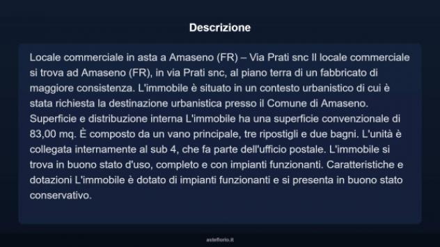 Immobile in asta di 83 m² in vendita a Amaseno - Foto 4