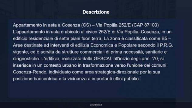 Immobile in asta di 135 m² con più di 5 locali in vendita a Cosenza - Foto 13