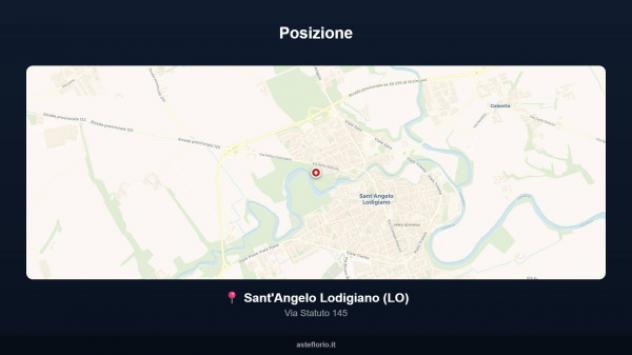 Immobile in asta di 104 m², box auto in vendita a Sant'Angelo Lodigiano - Foto 12
