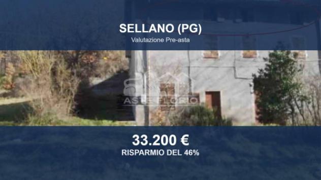 Immobile in asta di 78 m² in vendita a Sellano